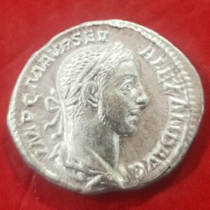 AÑO 208/235 D.C. ALEJANDRO SEVERO. DENARIO.PESO 3,4 GR