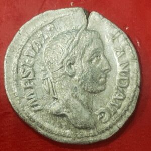 AÑO 208/235 D.C. ALEJANDRO SEVERO. DENARIO.PESO 3,00 GR