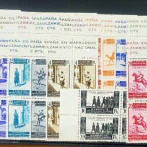 EDIFIL 169/185 ** ALZAMIENTO NACIONAL. VALOR CATÁLOGO 560 €