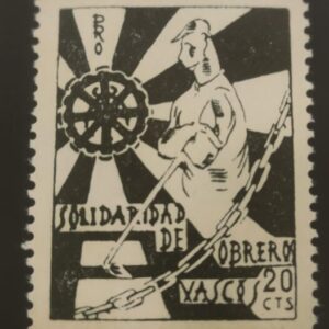 EUSKADI. EDIFIL 37 * EDIFIL 22 * . 20 CTS NEGRO PRO UNIVERSIDAD VASCA.