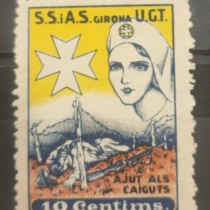 GERONA. EDIFIL 7 *. 10 CTS S.S I A.S UGT.
