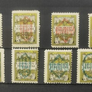 EDIFIL NE1/NE8 ** VALOR DE CATÁLOGO 175 €