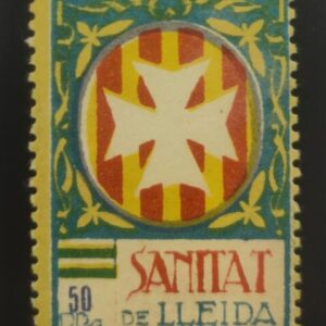 LÉRIDA.EDIFIL 30 *. 50 PTS SANITAT DE LLEIDA.