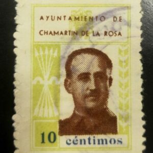 CHAMARTÍN DE LA ROSA (MADRID). EDIFIL 7 US. 10 CTS AUNTAMIENTO ....
