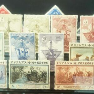 EDIFIL 531/546 **/* DESCUBRIMIENTO DE AMÉRICA. VALOR CATÁLOGO 110 €