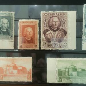 EDIFIL 559/65 ** DESCUBRIMIENTO DE AMÉRICA. VALOR CATÁLOGO 35 €