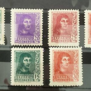 EDIFIL 841/44A ** FERNANDO EL CATÓLICO. VALOR CATÁLOGO 100 €