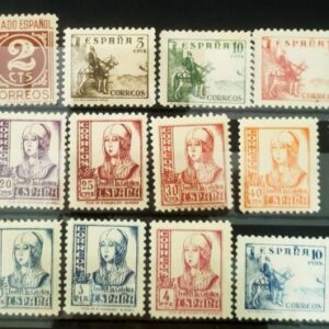 EDIFIL 814/31 * CIFRAS, CID E ISABEL. VALOR DE CATÁLOGO 165 €