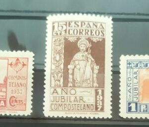 EDIFIL 833/35 **. AÑO JUBILAR COMPOSTELANO. VALOR CATÁLOGO 80 €