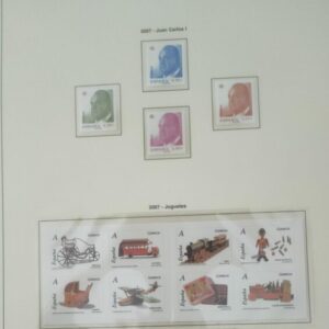 AÑO 2007. COMPLETO. SELLOS HOJAS BLOQUES Y PRUEBAS DE LUJO. CATÁLOGO 221,50 €