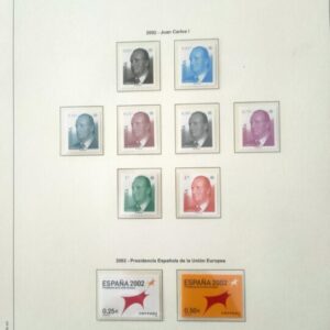 AÑO 2002. COMPLETO. SELLOS Y HOJAS BLOQUES. VALOR DE CATÁLOGO 219,50 €