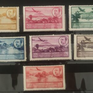 GUINEA. EDIFIL 298/305 ** FRANCO Y PAISAJES". VALOR DE CATÁLOGO 60 €