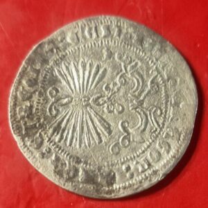 REYES CATÓLICOS. 1 REAL PLATA, GRANADA. PESO 3,00 GR