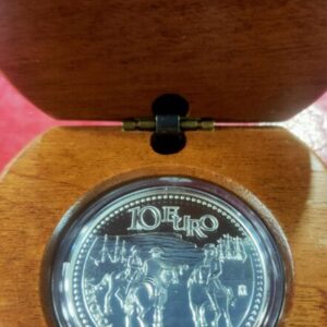 AÑO 2002. 10 EUROS PLATA. BICENTENARIO DE LA INCORPORACION MENORCA.