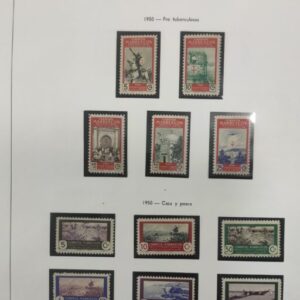 COLECCION DE SELLOS DESDE 1950/1957 (INCLUSIVE)