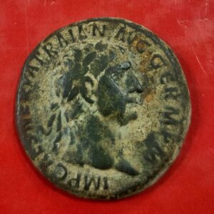 IMPERIO ROMANO. AÑO 98 D.C. TRAJANO. AS. PESO 10,00 GR