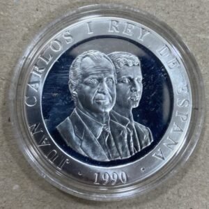 AÑO 1990 2000 PTAS PLATA " BARCELONA  92 " PESO 27 GR