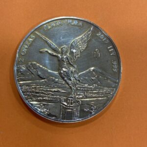 MEXICO. AÑOS 2017 2 ONZAS PLATA RARO PESO 62,5 GR