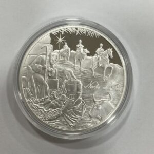 MEXICO. ONZA DE PLATA " NOCHE DE PAZ " PESO 31,10 GR