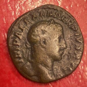 AÑO 222/235. ALEJANDRO SEVERO. SESTERCIO. PESO 20,1 GR