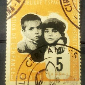 AFINET 2085 *. 5 FRANCOS USADO DELEGATION  DEL ENFANCE.