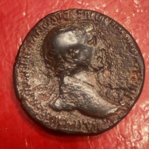 AÑO 107 D.C. TRAJANO. SESTERCIO. PESO 20,3 GR