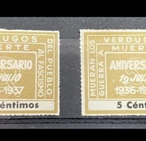 AFINET 1973 * 1974 * 5 Y 10 CTS VERDUGOS MUERTES.