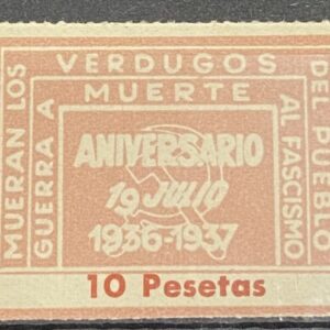 AFINET 1977 * 10 PTAS SALMÓN VERDUGOS MUERTE.