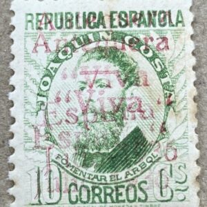 ANTEQUERA ( MALAGA ). EDIFIL NE 06 * 10 CTS VERDE NO EMITIDO