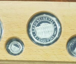 AÑO 1992. IV SERIE PLATA V CENTENARIO DESCUBRIMIENTO DE AMERICA