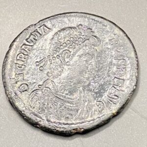 IMPERIO ROMANO GRACIANO AÑO 378 / 383 D.C MAIRORINA REDUCIDA PESO 4,5 gr