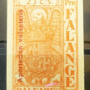 BALEARES. EDIFIL 11a *  25 CTS NARANJA PRO FALANGE