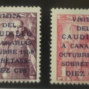 EDIFIL 1088/89 ** CANARIAS TERRESTRES. VALOR DE CATÁLOGO 180 €