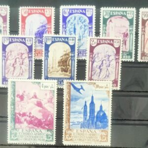 EDIFIL 904/13 ** PILAR AEREA. VALOR DE CATÁLOGO +600 €