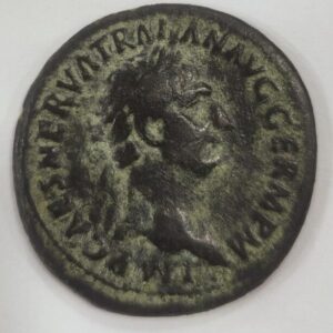 AÑO 98/117 D.C. TRAJANO. AS. PESO 11,8 GR