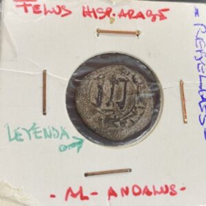 PERIODO HISPANO ARABE ( AL ANDALUS ). FELUS. PESO 1,3 GR