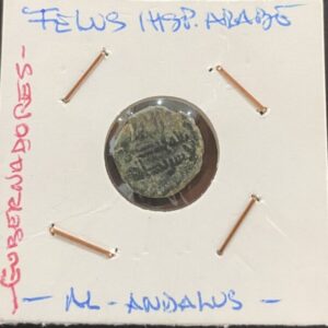 PERIODO HISPANO ARABE ( AL ANDALUS ). FELUS. PESO 3,00 GR