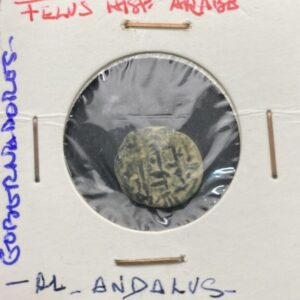 PERIODO HISPANO ARABE ( AL ANDALUS ). FELUS. PESO 2,6 GR