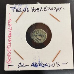 PERIODO HISPANO ARABE ( AL ANDALUS ). FELUS. PESO 1,4 GR