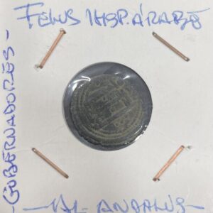 PERIODO HISPANO ARABE (AL ANDALUS). FELUS. PESO 2,2 GR