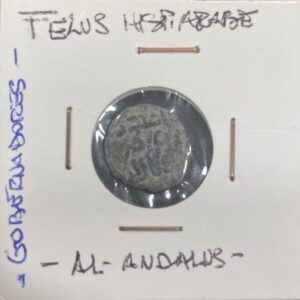 PERIODO HISPANO ARABE (AL ANDALUS). FELUS. PESO 2,8 GR