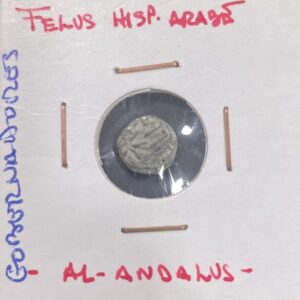 PERIODO HISPANO ANTIGUO (AL ANDALUS ). FELUS. PESO 1,4 GR