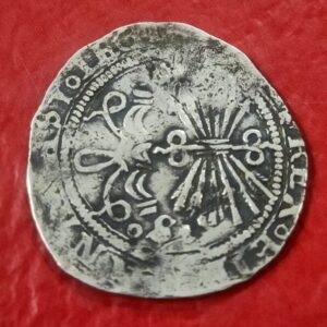 REYES CATÓLICOS. 1 REAL PLATA SEVILLA. PESO 3,3 GR