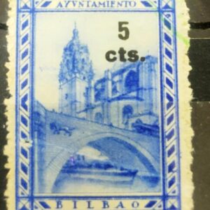 VIZCAYA. EDIFIL 26 *. 5 CTS  AYUNTAMIENTO DE BILBAO.