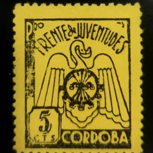 CÓRDOBA. EDIFIL NO CATALOGADO. 5 CTS FRENTE DE JUVENTUDES.