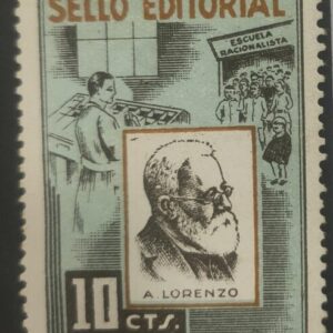 AFINET 963 *. 10 CTS A. LORENZO ASPERILLA. SELLO EDITORIAL