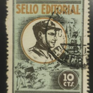AFINET 965 USADA . 10 CTS DURRUTI SELLO EDITORIAL