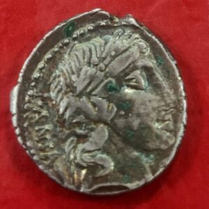 AÑO 089/88 A.C. DENARIO. FAMILIA VIBIA. PESO 3,9 GR