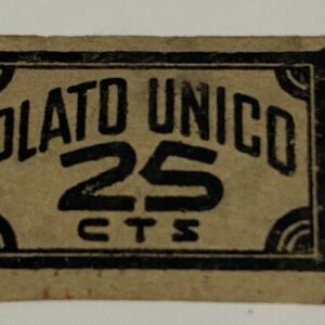 BARCELONA EDIFIL 130 * 25 CTS NEGRO PLATO UNICO BONITO SELLO LOCAL