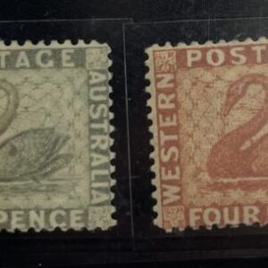 AUSTRALIA OCCIDENTAL. YVERT 40*- 41*